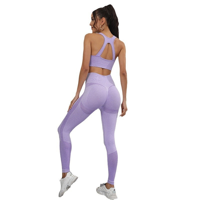 Outdoor Sports Bra Trousers Yoga Suit